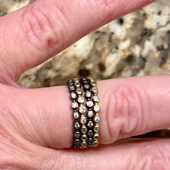 freida rothman Jewelry - Freida Rothman designer stacking rings size 7